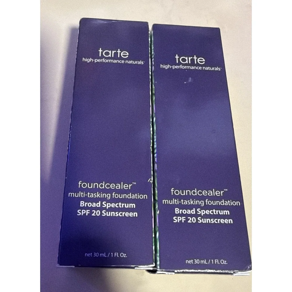 Tarte Foundcealer multi tasking foundation SPF 20 8B Porcelain Beige 1 OZ. Lot